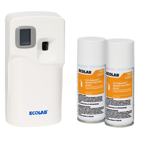 Ecolab® First Impression® Micro Aerosol, Mandarin Burst Starter Kit #6130074